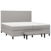 vidaXL &Kappa;&rho;&epsilon;&beta;ά&tau;&iota; Boxspring &mu;&epsilon; &Sigma;&tau;&rho;ώ&mu;&alpha; &Alpha;&nu;&omicron;&iota;&chi;&tau;ό &Gamma;&kappa;&rho;&iota; 200x200 &epsilon;&kappa;. &Upsilon;&phi;&alpha;&sigma;&mu;ά&tau;&iota;&nu;&omicron;