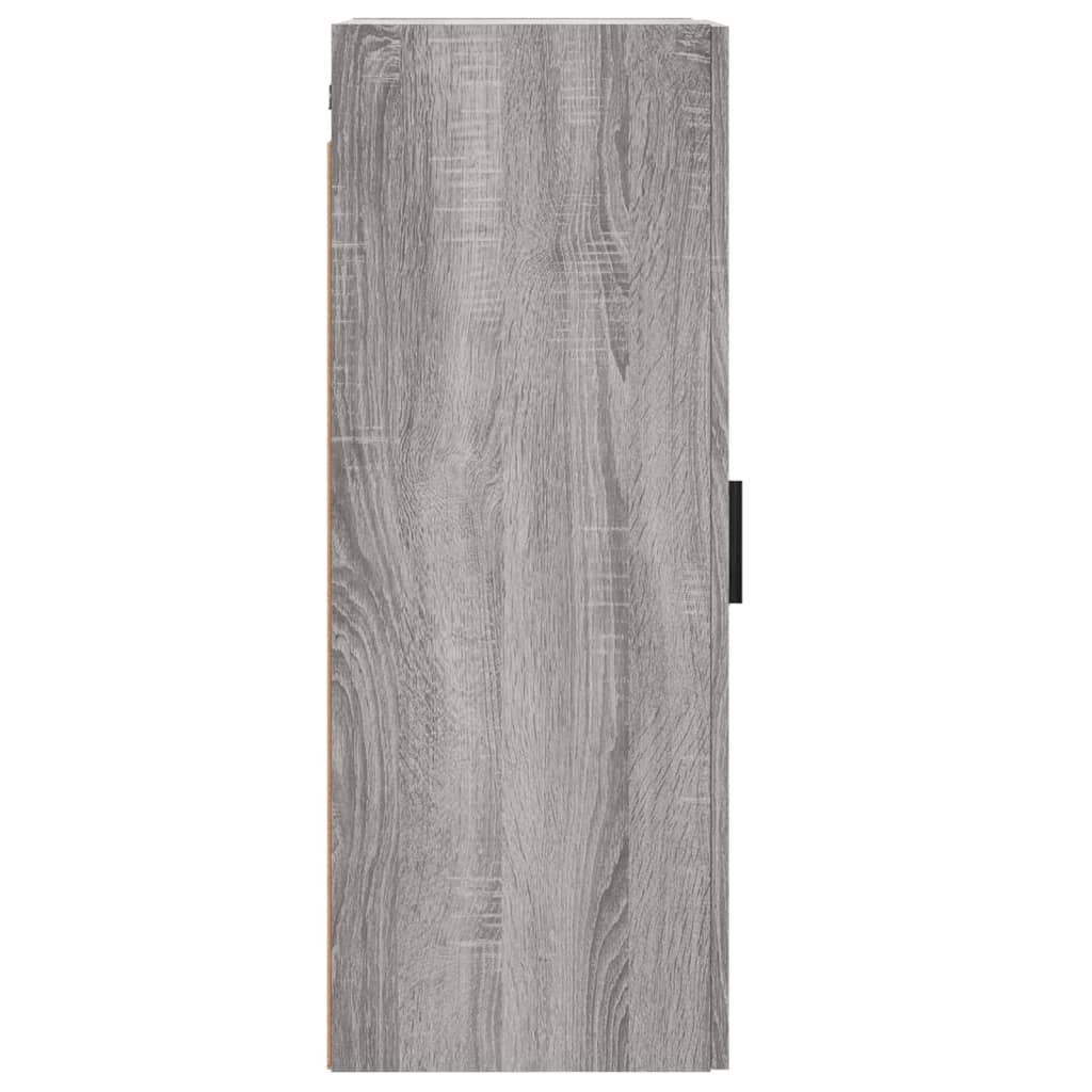 vidaXL Ντουλάπι Τοίχου Γκρι Sonoma 34,5 x 34 x 90 εκ.