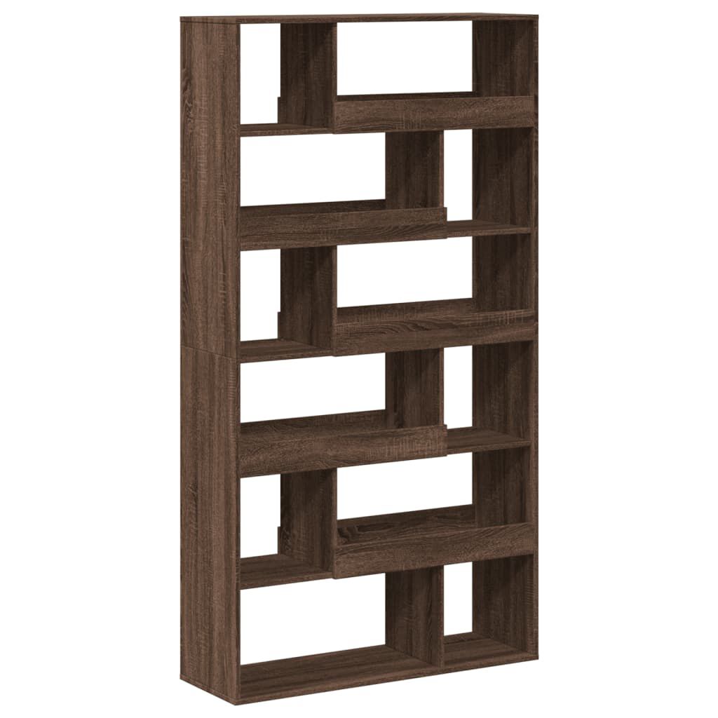 vidaXL Βιβλιοθήκη/Διαχωριστικό Χώρου Δρυς 100x33x187,5 εκ. Επεξ. Ξύλο