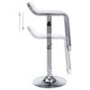 vidaXL Σκαμπό Μπαρ Περιστρεφόμενα 2 τεμ. Λευκά από Συνθετικό Δέρμα