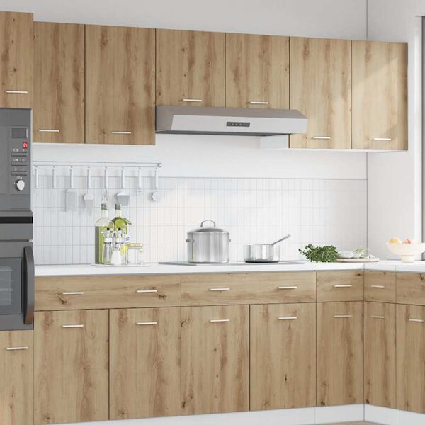 vidaXL κρεμαστό ντουλάπι Lyon Artisan Oak 50x31x60 cm