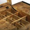 vidaXL Κομμότες Υπνοδωματίου Καφέ 90 x 50 x 75 εκ. Μασίφ ξύλο μάνγκο