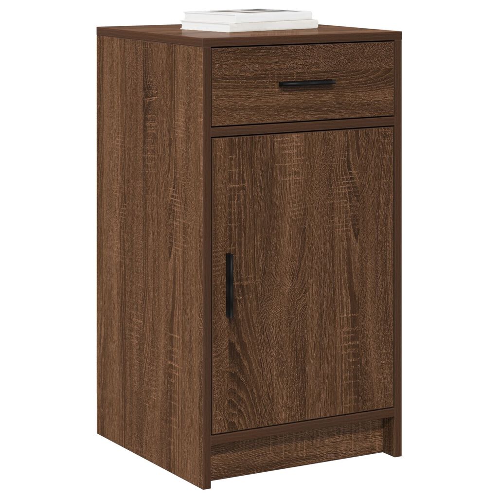 vidaXL Στρατηγός Καφέ Δρυς 40x41x75 εκ. Συνθετικό Ξύλο