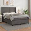 vidaXL &Kappa;&rho;&epsilon;&beta;ά&tau;&iota; Boxspring &mu;&epsilon; &Sigma;&tau;&rho;ώ&mu;&alpha; &Gamma;&kappa;&rho;&iota; 140x190&epsilon;&kappa;. &alpha;&pi;ό &Sigma;&upsilon;&nu;&theta;&epsilon;&tau;&iota;&kappa;ό &Delta;έ&rho;&mu;&alpha;
