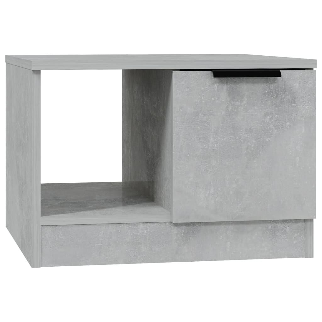 vidaXL Τραπεζάκι Σαλονιού Γκρι Σκυρ. 50x50x36 εκ. Επεξεργασμένο Ξύλο