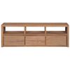 vidaXL Έ&pi;&iota;&pi;&lambda;&omicron; &Tau;&eta;&lambda;&epsilon;ό&rho;&alpha;&sigma;&eta;&sigmaf; 120x30x40 &epsilon;&kappa; &Mu;&alpha;&sigma;ί&phi; &Xi;ύ&lambda;&omicron; Teak/&Phi;&upsilon;&sigma;&iota;&kappa;ό &Phi;&iota;&nu;ί&rho;&iota;&sigma;&mu;&alpha;