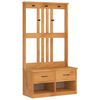 vidaXL &Delta;έ&nu;&tau;&rho;&omicron; &chi;&omega;&lambda; "SANDNES" 87x40x159,5 &epsilon;&kappa;. &Pi;&epsilon;ύ&kappa;&omicron; &mu;&alpha;&sigma;ί&phi; &xi;ύ&lambda;&omicron;