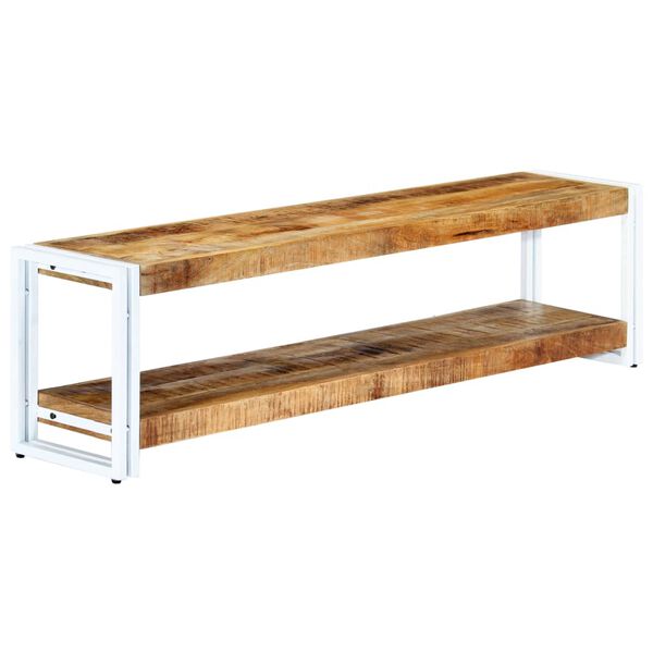 vidaXL Έπιπλο Τηλεόρασης 150 x 30 x 40 εκ. από Μασίφ Ξύλο Μάνγκο