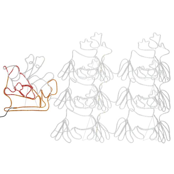 vidaXL &Tau;ά&rho;&alpha;&nu;&delta;&omicron;&iota; &Chi;&rho;&iota;&sigma;&tau;&omicron;&upsilon;&gamma;&epsilon;&nu;&nu;&iota;ά&tau;&iota;&kappa;&omicron;&iota; 6 &mu;&epsilon; Έ&lambda;&kappa;&eta;&theta;&rho;&omicron; 2160 LED XXL 7 &mu;.