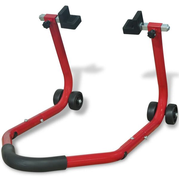 vidaXL Paddock Stand Πίσω Τροχού Μοτοσυκλέτας Κόκκινο