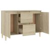 vidaXL Μπουφές Sonoma δρυς 101 x 35 x 70 εκ. Επεξεργασμένο Ξύλο