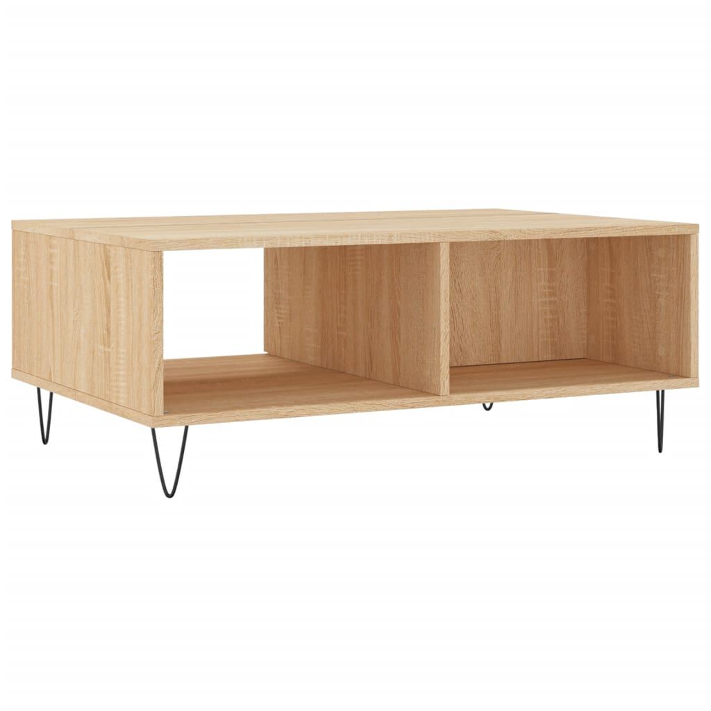 vidaXL Τραπεζάκι Σαλονιού Sonoma Δρυς 90x60x35 εκ. Επεξεργασμένο Ξύλο