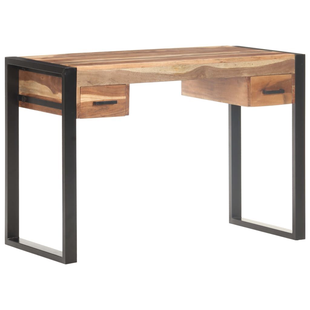 vidaXL Γραφείο 110 x 50 x 76 εκ. από Μασίφ Ξύλο