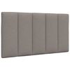 vidaXL Σκελετός Κρεβατιού Χωρίς Στρώμα Taupe 80x200 εκ. Υφασμάτινο