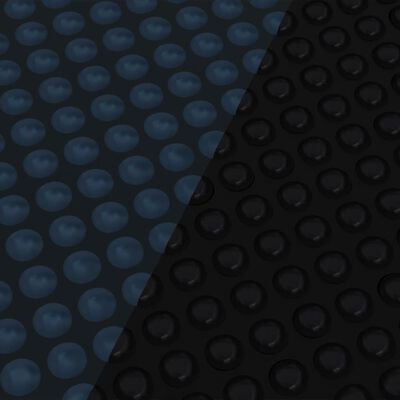 vidaXL Κάλυμμα Πισίνας Ηλιακό Μαύρο/Μπλε 1000x600 εκ. Πολυαιθυλένιο