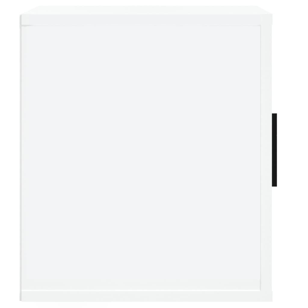 vidaXL Έπιπλο Τηλεόρασης Γυαλ. Λευκό 100x35x40 εκ. Επεξεργασμένο Ξύλο