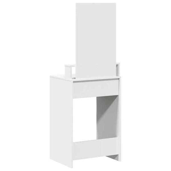 vidaXL Κομμό Υπνοδωματίου Λευκό 50 x 41 x 140 εκ. Επεξεργασμένο ξύλο