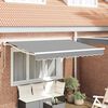vidaXL Σκελετός Τέντας Λευκό 2.5 x 2 m