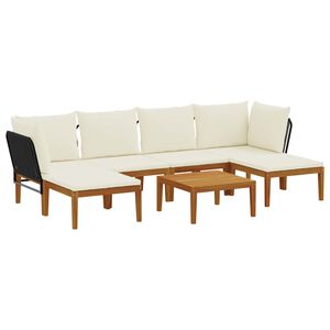 vidaXL 7 &tau;&mu;&chi;. &Sigma;&tau;&epsilon;&rho;&epsilon;ό Acacia &Xi;ύ&lambda;&omicron; & &Sigma;&chi;&omicron;&iota;&nu;ί &Phi;&upsilon;&sigma;&iota;&kappa;ό