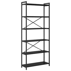 vidaXL &Rho;ά&phi;&iota; &Beta;&iota;&beta;&lambda;ί&omega;&nu; 80 x 30 x 189,5 &epsilon;&kappa; &Epsilon;&pi;&epsilon;&xi;&epsilon;&rho;&gamma;&alpha;&sigma;&mu;έ&nu;&omicron; &Xi;ύ&lambda;&omicron; &Mu;&alpha;ύ&rho;&eta; &Omicron;&xi;&upsilon;ά