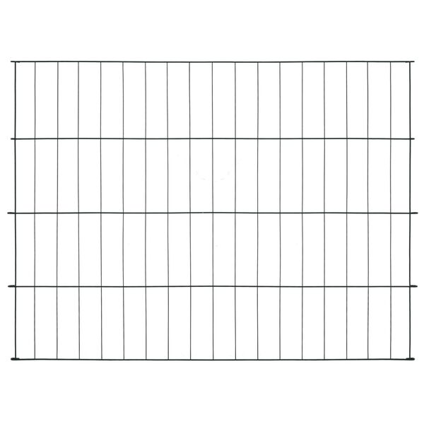 vidaXL Περίφραξη Κήπου Σετ Πράσινη 115 x 79 εκ.