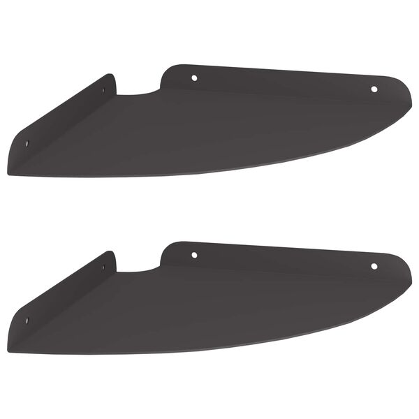 vidaXL &Rho;ά&phi;&iota; &Tau;&omicron;ί&chi;&omicron;&upsilon; &mu;&epsilon; &rho;ά&phi;&iota; &mu;&epsilon; &alpha;&pi;&omicron;&theta;ή&kappa;&epsilon;&upsilon;&sigma;&eta; 2 pcs &Mu;&alpha;ύ&rho;&omicron; 24 x 24 x 2 &epsilon;&kappa;