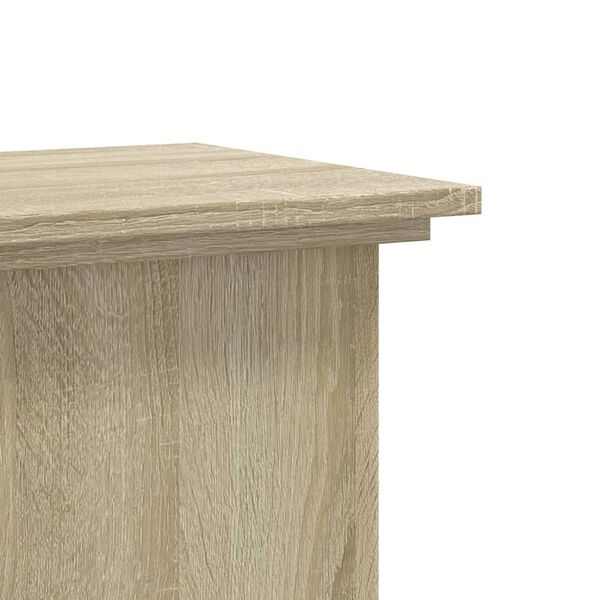 vidaXL Βάσεις Φυτών Sonoma Δρυς 33x33x60 εκ. Επεξεργασμένο Ξύλο
