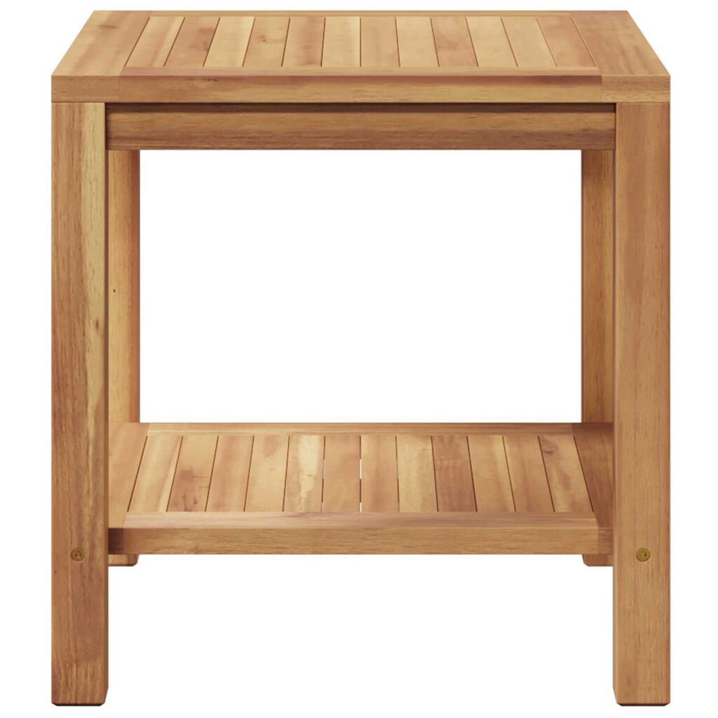 vidaXL Τραπεζάκι σαλονιού Καφέ 45 x 45 x 45 cm Μασίφ ξύλο teak