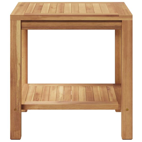 vidaXL Τραπεζάκι σαλονιού Καφέ 45 x 45 x 45 cm Μασίφ ξύλο teak