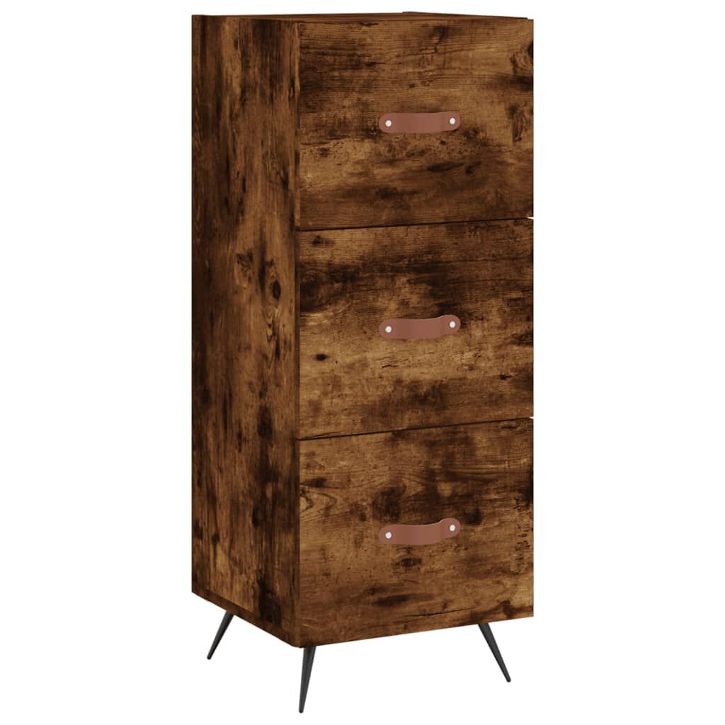 vidaXL Ντουλάπι Καπνιστή Δρυς 34,5 x 34 x 90 εκ. Επεξεργασμένο Ξύλο