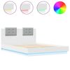 vidaXL &Pi;&lambda;&alpha;ί&sigma;&iota;&omicron; &Kappa;&rho;&epsilon;&beta;&alpha;&tau;&iota;&omicron;ύ &mu;&epsilon; &Kappa;&epsilon;&phi;&alpha;&lambda;ά&rho;&iota;/LED &Lambda;&epsilon;&upsilon;&kappa;ό 150 x 200 &epsilon;&kappa;