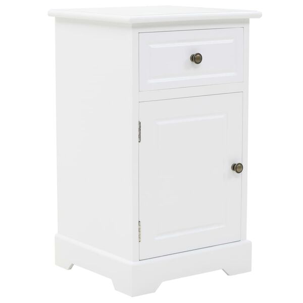 vidaXL Κομοδίνο 35 x 32 x 59 εκ. από MDF και Ξύλο Πεύκου