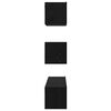 vidaXL Σετ επίπλου τηλεόρασης 4 pcs Μαύρη δρυς 80 x 30 x 30 εκ