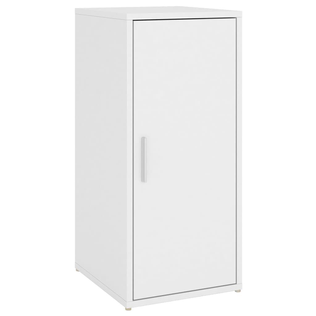 vidaXL Παπουτσοθήκη Λευκή 32 x 35 x 70 εκ. από Επεξ. Ξύλο