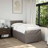 vidaXL &Kappa;&rho;&epsilon;&beta;ά&tau;&iota; Boxspring &mu;&epsilon; &Sigma;&tau;&rho;ώ&mu;&alpha; Taupe 80x200 &epsilon;&kappa;. &Upsilon;&phi;&alpha;&sigma;&mu;ά&tau;&iota;&nu;&omicron;
