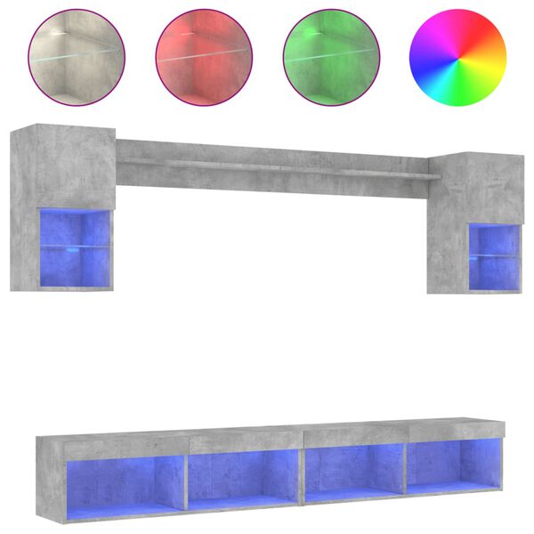 vidaXL Έ&pi;&iota;&pi;&lambda;&alpha; &Tau;&omicron;ί&chi;&omicron;&upsilon; &Tau;&eta;&lambda;&epsilon;ό&rho;&alpha;&sigma;&eta;&sigmaf; 6 &tau;&epsilon;&mu;. LED &Gamma;&kappa;&rho;&iota; &Sigma;&kappa;&upsilon;&rho;. &alpha;&pi;ό &Epsilon;&pi;&epsilon;&xi;. &Xi;ύ&lambda;&omicron;