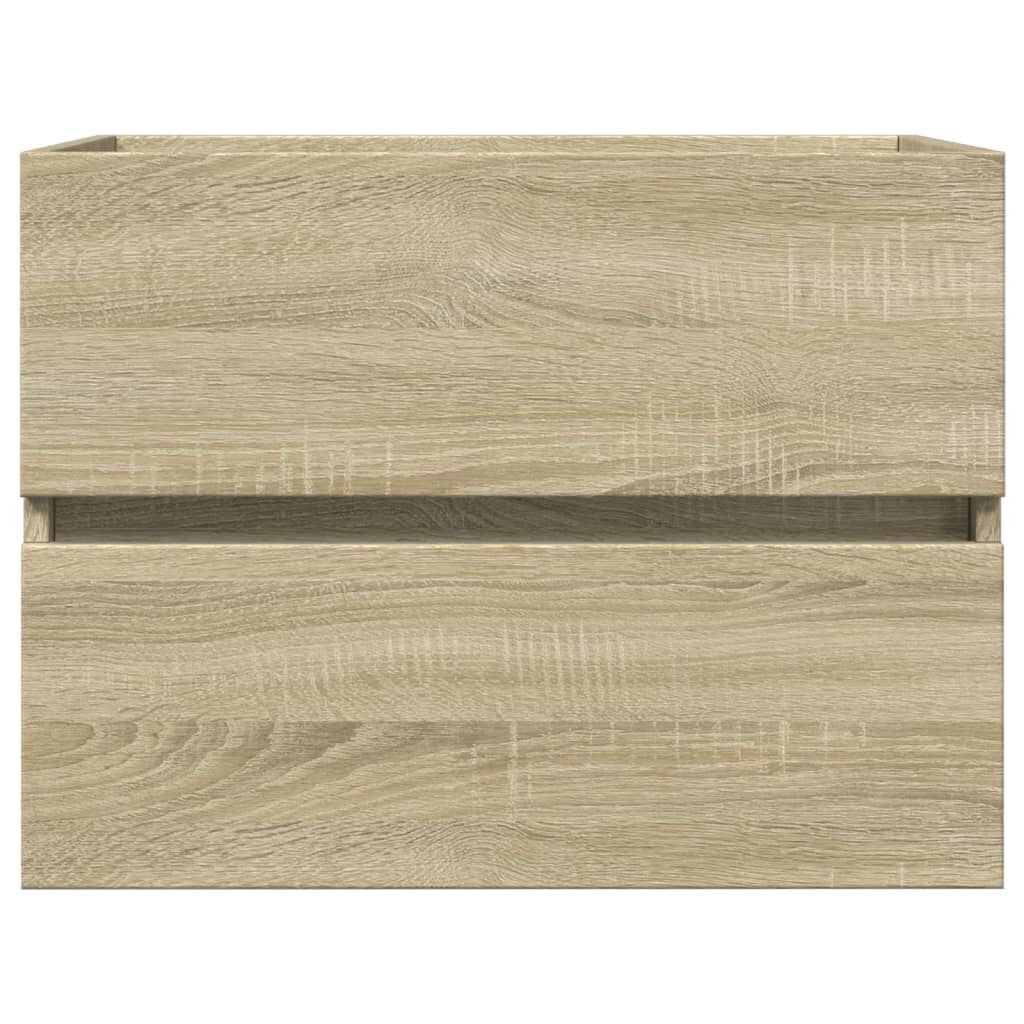 vidaXL Ντουλάπι Νιπτήρα Sonoma Δρυς 60x38,5x45 εκ. Επεξεργασμένο Ξύλο