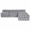vidaXL Μαξιλάρι 4 pcs Ανοιχτό γκρι 70 x 70 x 54 εκ Πολυεστέρας