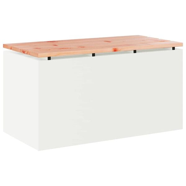 vidaXL &Pi;&alpha;&gamma;&kappa;ά&kappa;&iota; &kappa;ή&pi;&omicron;&upsilon; &Lambda;&epsilon;&upsilon;&kappa;ό 80 x 40 x 43 &epsilon;&kappa; &Alpha;&tau;&sigma;ά&lambda;&iota;