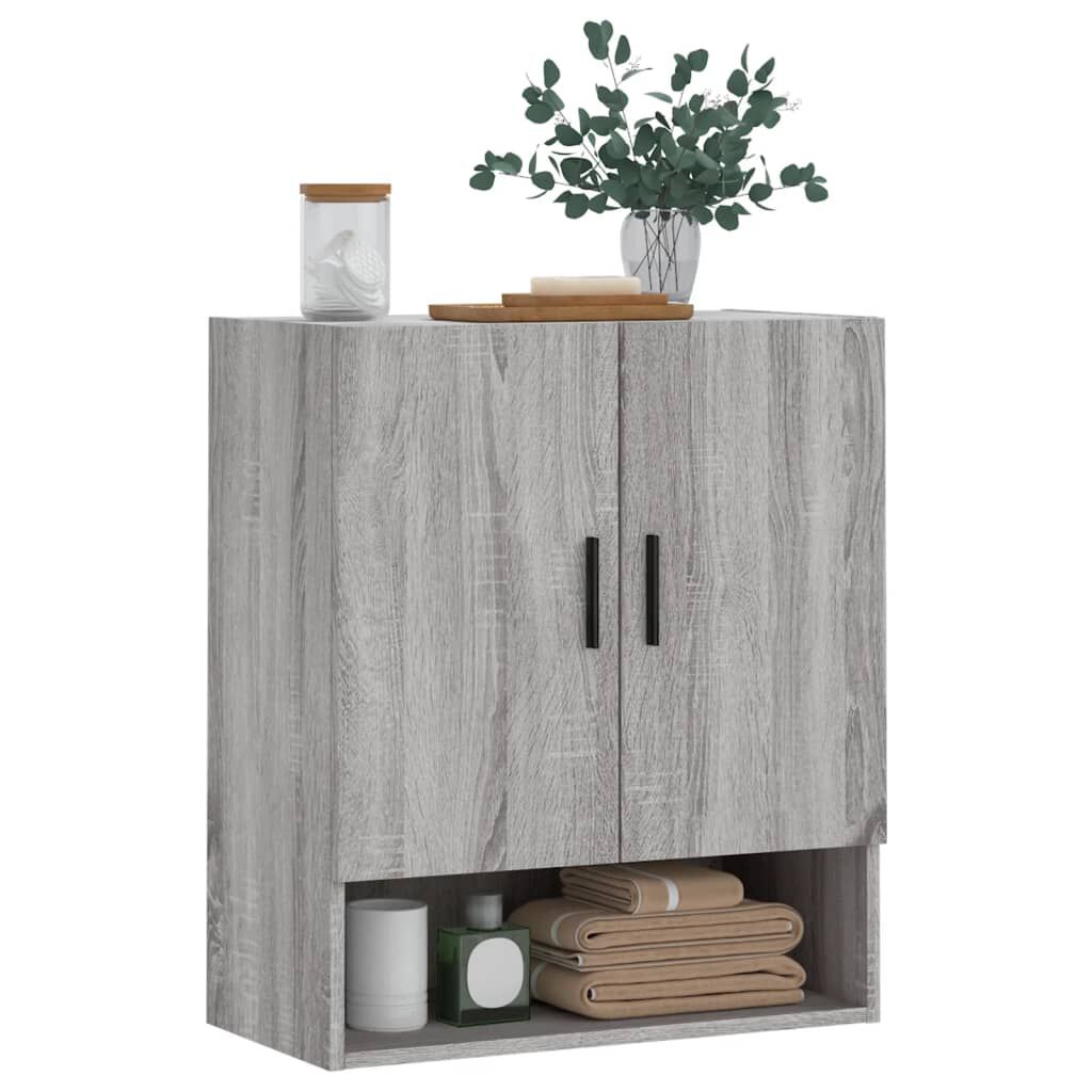 vidaXL Ντουλάπι Τοίχου Γκρι Sonoma 60 x 31 x 70 εκ. από Επεξεργ. Ξύλο