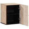 vidaXL Ντουλάπι Μπάνιου Επιτοίχιο 38x33x48 εκ. από Μασίφ Ξύλο Μάνγκο
