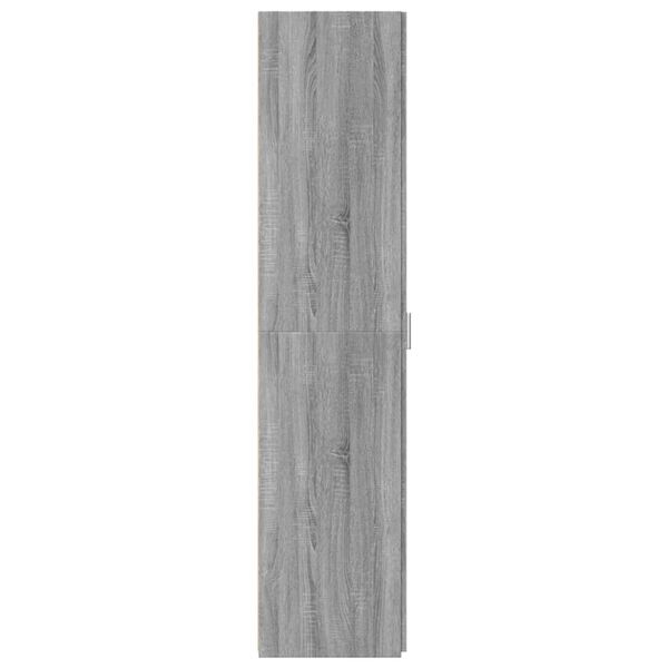 vidaXL Ντουλάπι Γκρι Sonoma 40x42,5x185 εκ. από Επεξεργασμένο Ξύλο