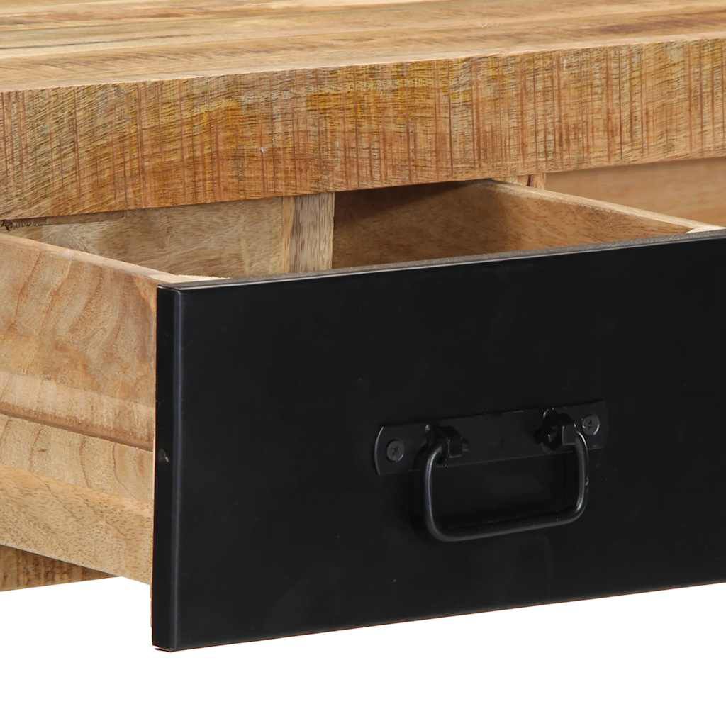 vidaXL Τραπέζι κονσόλας 100x35x75 cm Στερεό ακατέργαστο ξύλο Mango