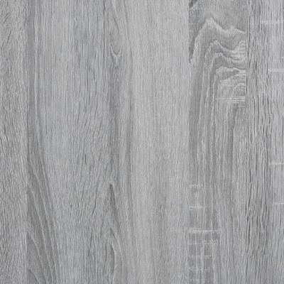 vidaXL Πλαίσιο Κρεβατιού Γκρι Sonoma 120 x 190 εκ. Επεξεργασμένο Ξύλο