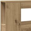 vidaXL LED &kappa;&epsilon;&phi;&alpha;&lambda;ά&rho;&iota; Artisan Oak 120x18,5x103,5 cm &Kappa;&alpha;&tau;&alpha;&sigma;&kappa;&epsilon;&upsilon;&alpha;&sigma;&mu;έ&nu;&omicron; &xi;ύ&lambda;&omicron;