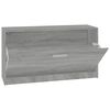 vidaXL Παπουτσοθήκη Γκρι Sonoma 80x24x45 εκ. από Επεξεργασμένο Ξύλο