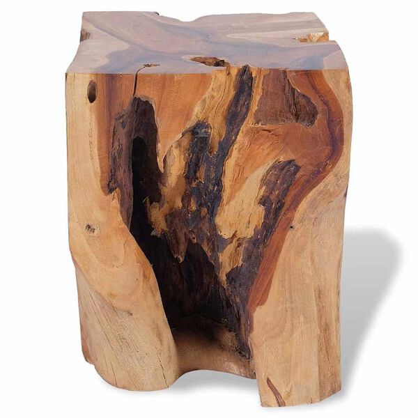 vidaXL Σκαμπό από Μασίφ Ξύλο Teak