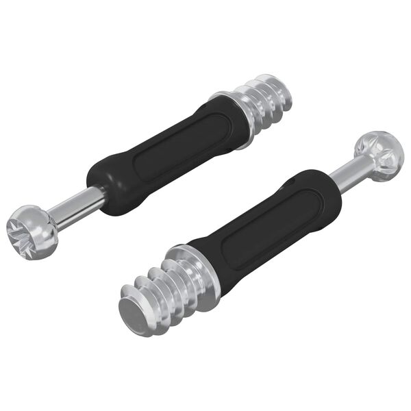 vidaXL &Beta;ί&delta;&alpha; &Kappa;&lambda;&epsilon;&iota;&delta;&alpha;&rho;&iota;ά&sigmaf; 2 pcs &Alpha;&sigma;&eta;&mu;ί &kappa;&alpha;&iota; &Mu;&alpha;ύ&rho;&omicron; M6 x 40 mm