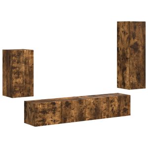 vidaXL &Sigma;&epsilon;&tau; &epsilon;&pi;ί&pi;&lambda;&omicron;&upsilon; &tau;&eta;&lambda;&epsilon;ό&rho;&alpha;&sigma;&eta;&sigmaf; 4 pcs &Kappa;&alpha;&pi;&nu;&iota;&sigma;&tau;ό &Delta;&rho;ύ&sigmaf; &Epsilon;&pi;&epsilon;&xi;&epsilon;&rho;&gamma;&alpha;&sigma;&mu;έ&nu;&omicron; &xi;ύ&lambda;&omicron;