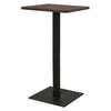 vidaXL &Tau;&rho;&alpha;&pi;έ&zeta;&iota; Bistro &Sigma;&kappa;&omicron;ύ&rho;&omicron; &Sigma;&tau;&alpha;&chi;&tau;ί 50 x 50 x 107 &epsilon;&kappa;.